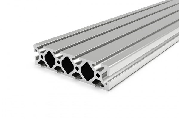 Aluminum profile 120x30 Groove 6 Heavy I type